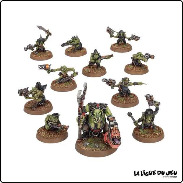 Warhammer 40,000 - Orks - Fouettard et Gretchins - 11 Figurines