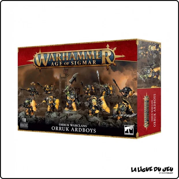 Warhammer Age of Sigmar - Clans Guerriers Orruks - Durboyz - 10 Figurines