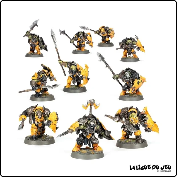 Warhammer Age of Sigmar - Clans Guerriers Orruks - Durboyz - 10 Figurines