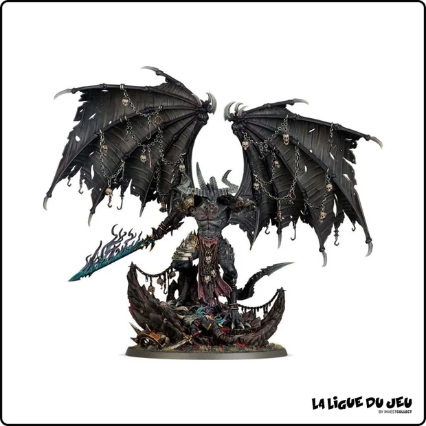Warhammer Age of Sigmar - Esclave des Ténèbres - Be'Lakor, Le Maître des Ténèbres - 1 Figurine
