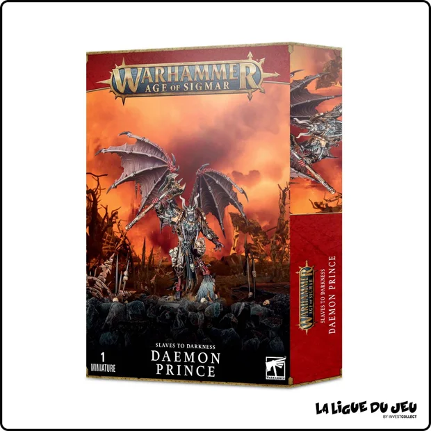 Warhammer Age of Sigmar - Esclave des Ténèbres - Prince Démon - 1 Figurine