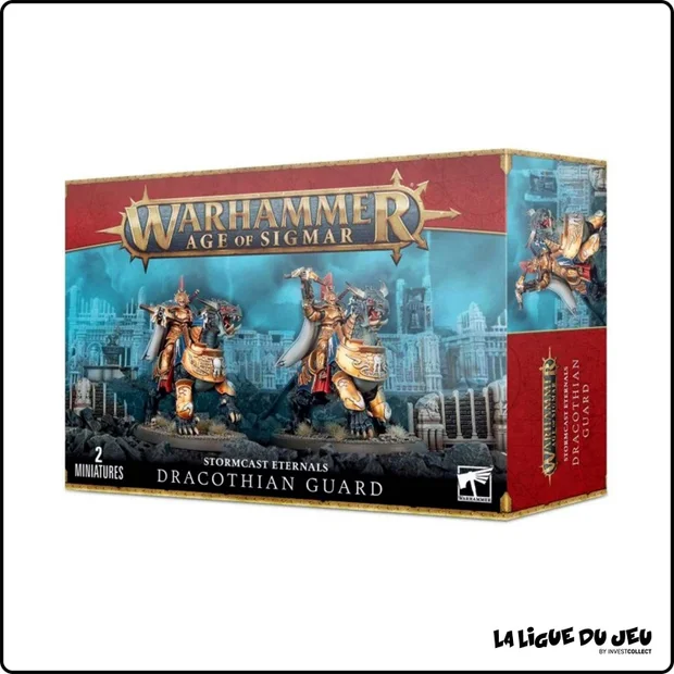 Warhammer Age of Sigmar - Éternels de l'Orage - Garde Dracothien - 2 Figurines
