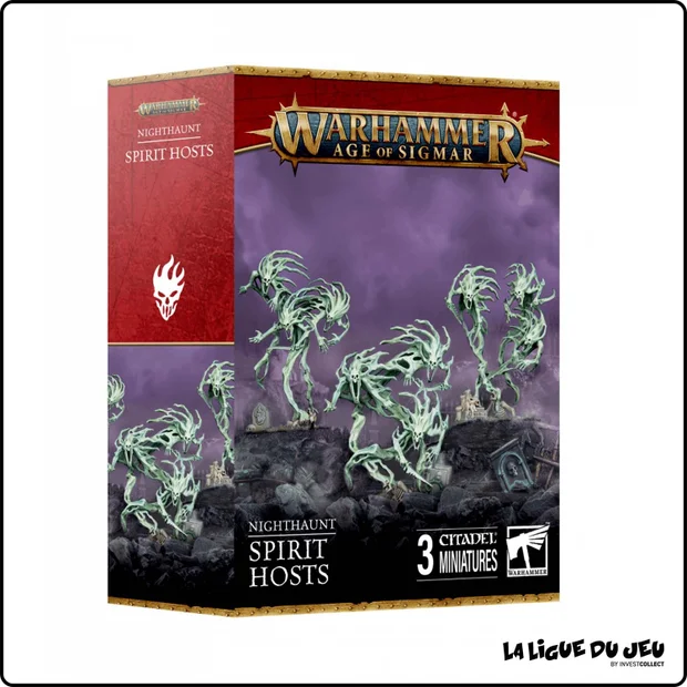 Warhammer Age of Sigmar - Hantenuits - Nuées d'Esprits - 3 Figurines
