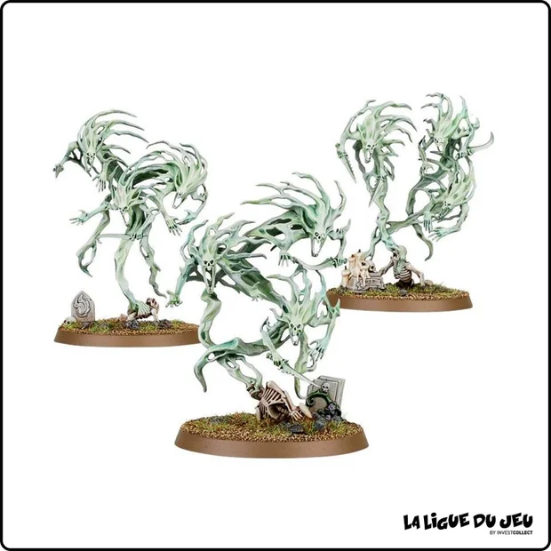 Warhammer Age of Sigmar - Hantenuits - Nuées d'Esprits - 3 Figurines