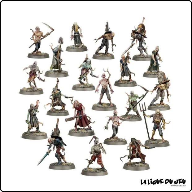 Warhammer Age of Sigmar - Seigneurs Ruimânes - Zombies Marchemorts - 20 Figurines
