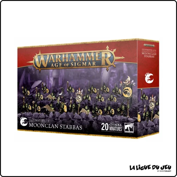 Warhammer Age of Sigmar - Vils du Fielobscur - Troueurs Luneclans - 20 Figurines