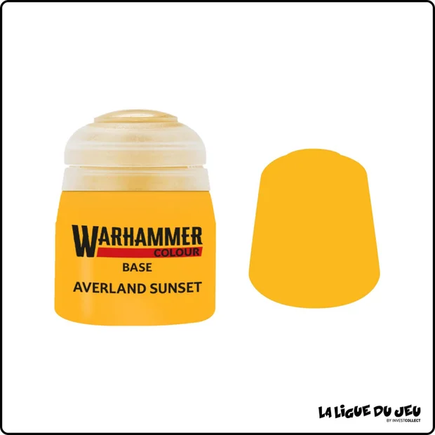 Warhammer Colour - Base - Averland Sunset - 12mL - 1 Peinture