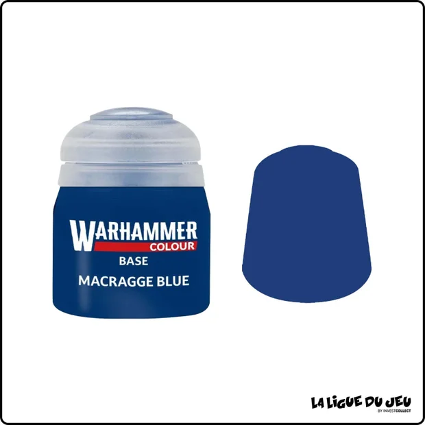 Warhammer Colour - Base - Macragge Blue - 12mL - 1 Peinture