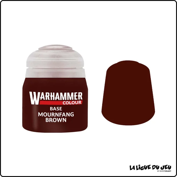 Warhammer Colour - Base - Mournfang Brown - 12mL - 1 Peinture
