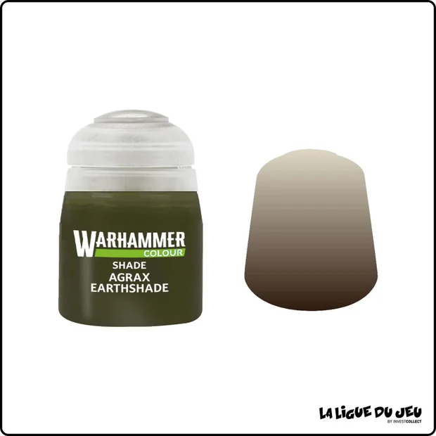 Warhammer Colour - Shade - Agrax Earthshade - 18mL - 1 Peinture