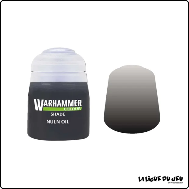 Warhammer Colour - Shade - Nuln Oil - 18mL - 1 Peinture