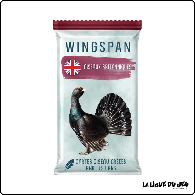 Wingspan - Extension : Cartes créées par les fans - Oiseaux Britanniques