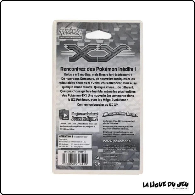 Blister - Jauni ou Endommagé - Pokemon - XY de Base - XY1 - Méga Florizarre - Scellé - Français
