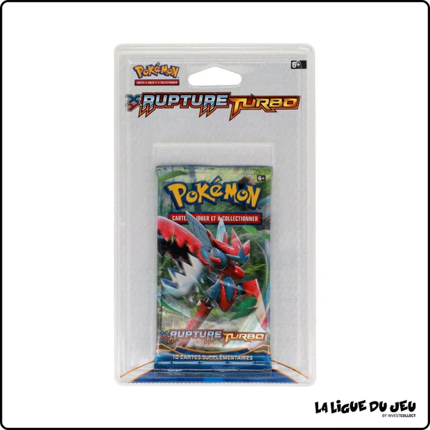 Blister - Pokemon - Rupture Turbo - XY9 - Illustration Méga Cizayox - Scellé - Français