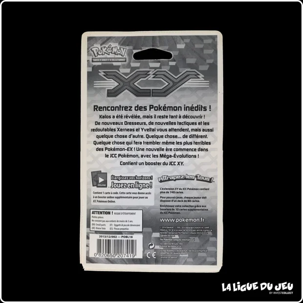 Blister - Pokemon - XY de Base - XY1 - Méga Tortank - Scellé - Français
