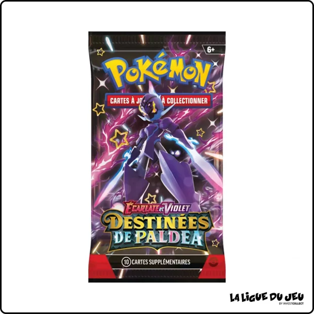 Booster - Pokemon - Destinées de Paldea - EV4.5 - Scellé - Français