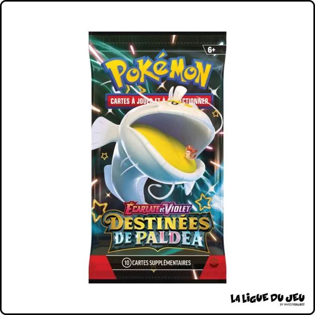 Booster - Pokemon - Destinées de Paldea - EV4.5 - Scellé - Français