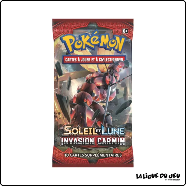 Booster - Pokemon - Invasion Carmin - SL4 - Non Trié - Scellé - Français