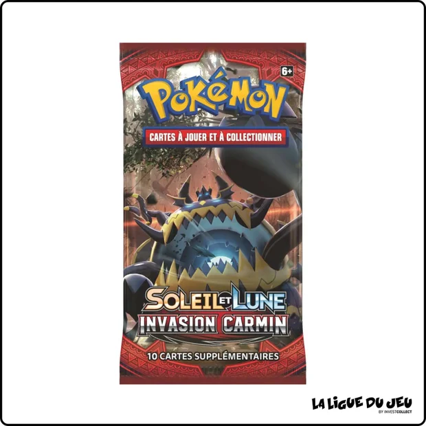 Booster - Pokemon - Invasion Carmin - SL4 - Non Trié - Scellé - Français
