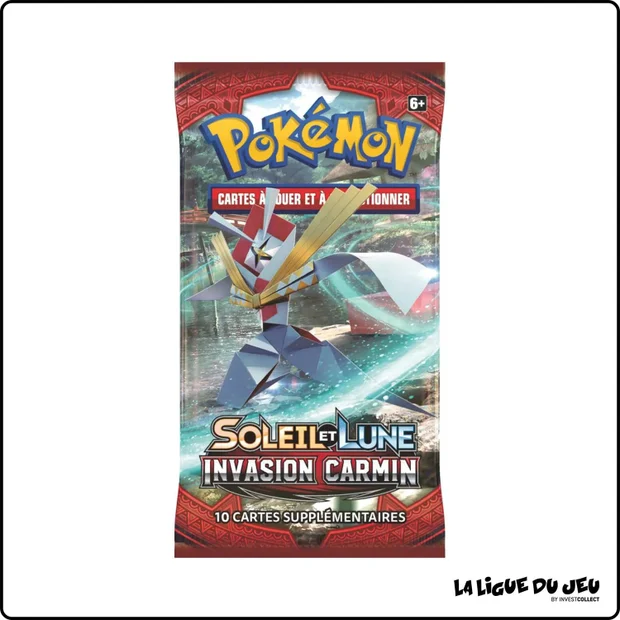 Booster - Pokemon - Invasion Carmin - SL4 - Non Trié - Scellé - Français