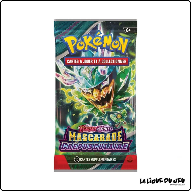 Booster - Pokemon - Mascarade Crépusculaire - EV6 - Scellé - Français