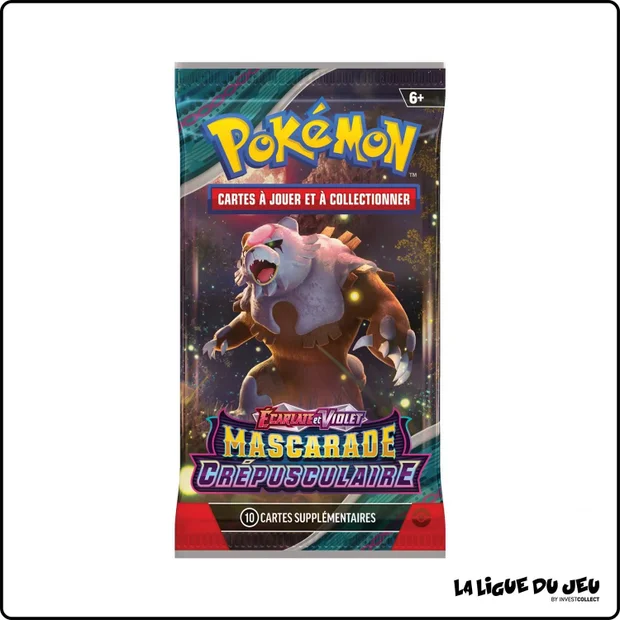 Booster - Pokemon - Mascarade Crépusculaire - EV6 - Scellé - Français