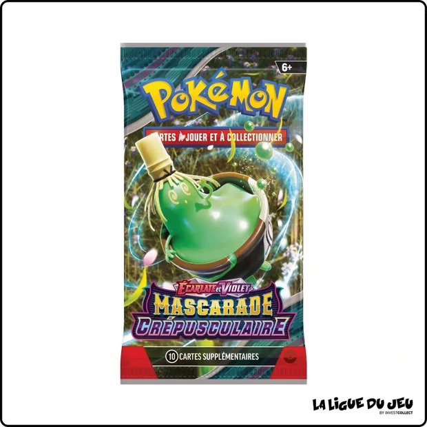 Booster - Pokemon - Mascarade Crépusculaire - EV6 - Scellé - Français