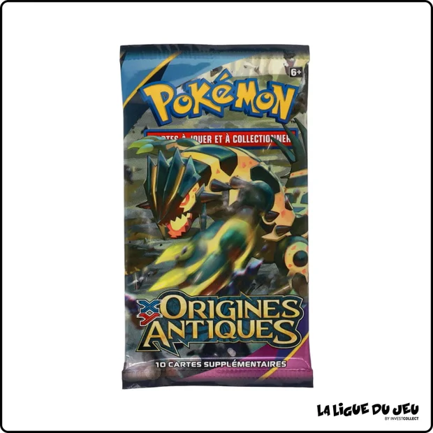 Booster - Pokemon - Origines Antiques - XY7 - Illustration Primo Groudon - Non Trié - Scellé - Français