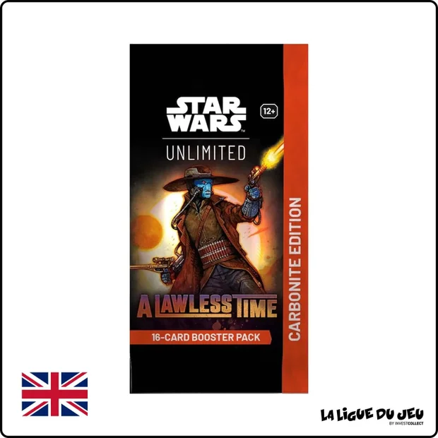 Booster - Star Wars Unlimited - A Lawless Time - Booster Collector - Carbonite Edition - Scellé - Anglais