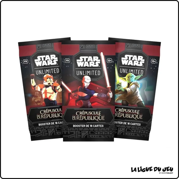 Booster - Star Wars Unlimited - Crépuscule de la République - Scellé - Français