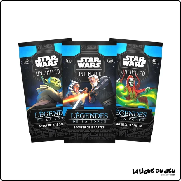 Booster - Star Wars Unlimited - Légendes de la Force - Scellé - Français