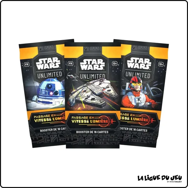 Booster - Star Wars Unlimited - Passage en Vitesse Lumière - Scellé - Français