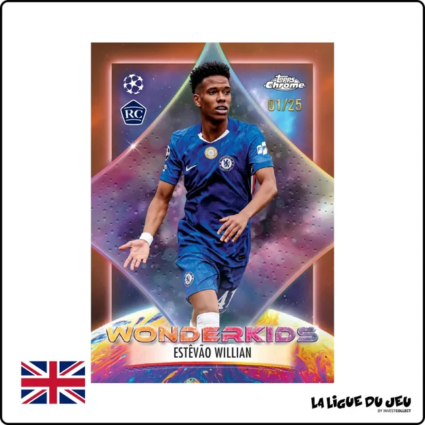 Box - Topps Chrome - 2025/26 UEFA Club Competitions - Hobby Box - Scellé - Anglais