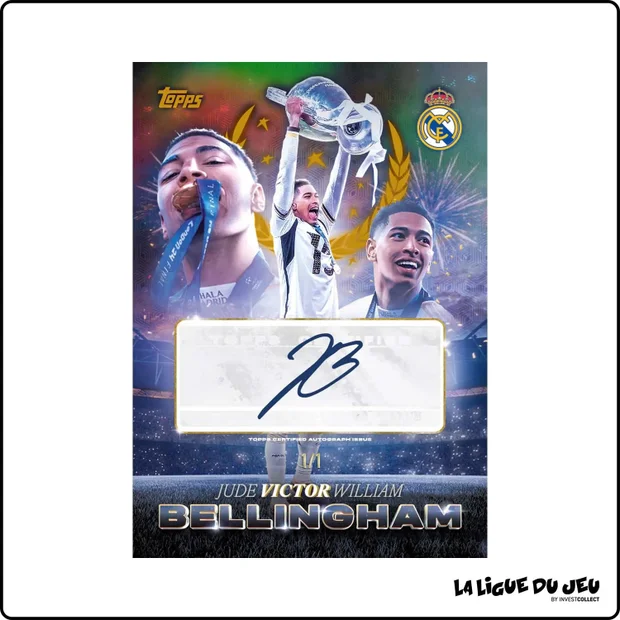 Box - Topps - 2025/26 Los Blancos Real Madrid - Hobby Box - Scellé - Anglais