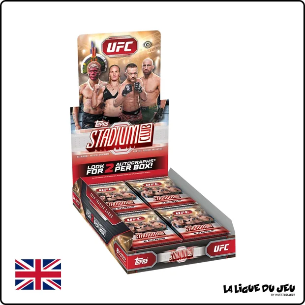 Box - Topps - 2026 Stadium Club UFC - Hobby Box - Scellé - Anglais