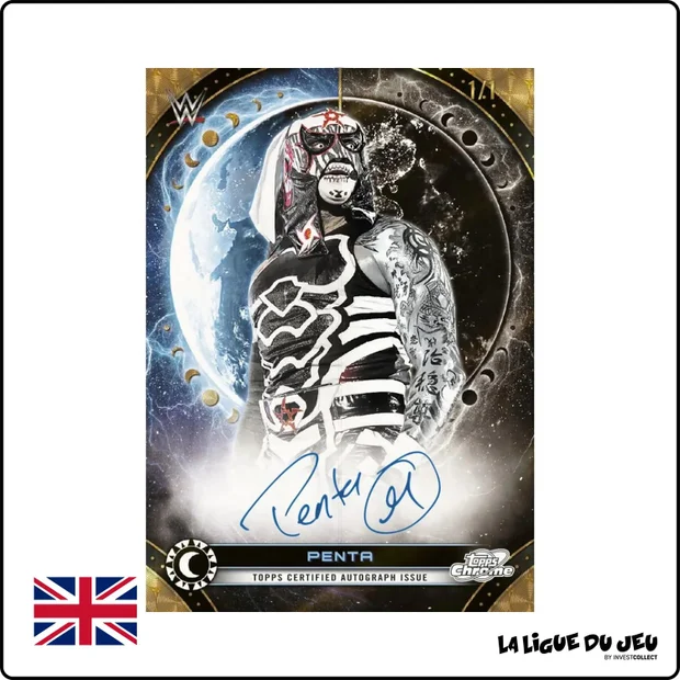 Box - Topps Chrome - Cosmic WWE - Scellé - Anglais