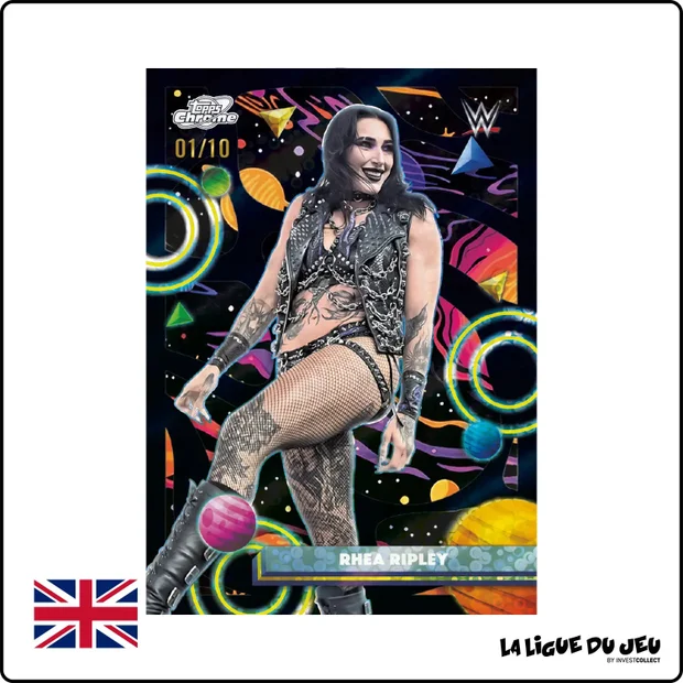 Box - Topps Chrome - Cosmic WWE - Scellé - Anglais