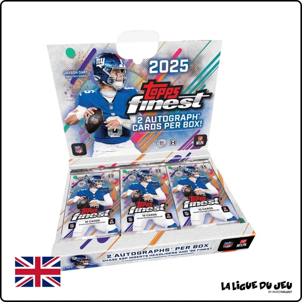 Box - Topps - 2025 Finest Football - Hobby Box - Scellé - Anglais