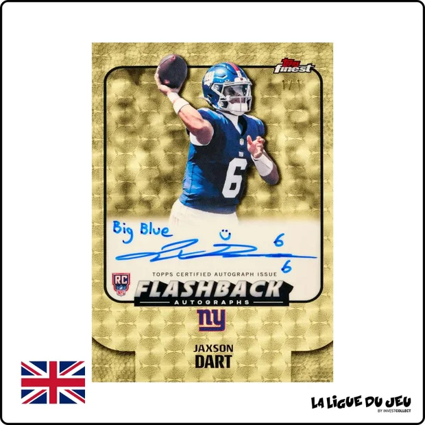 Box - Topps - 2025 Finest Football - Hobby Box - Scellé - Anglais