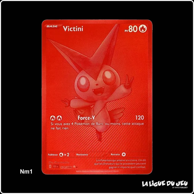 BWR - Pokemon - Foudre Noire - Victini 171/86