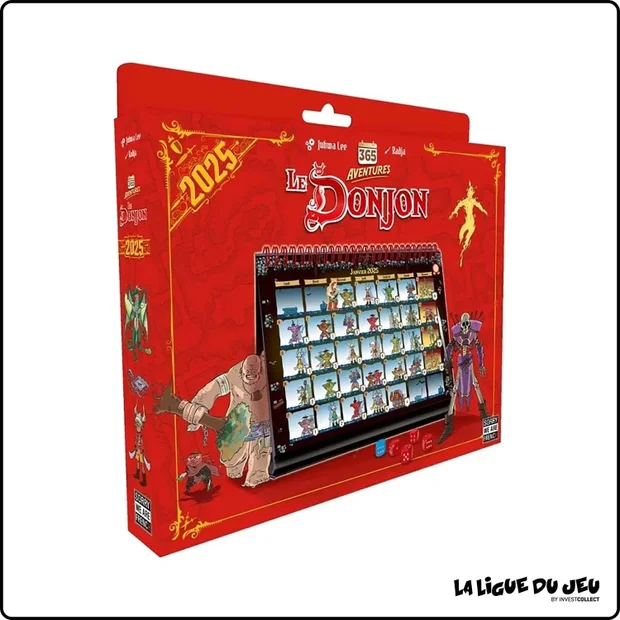 Calendrier 2025 - 365 Aventures – Le Donjon