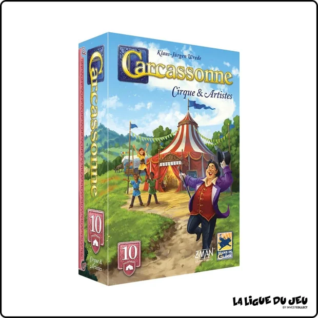 Carcassonne - Extension 10 : Cirques & Artistes - 2025