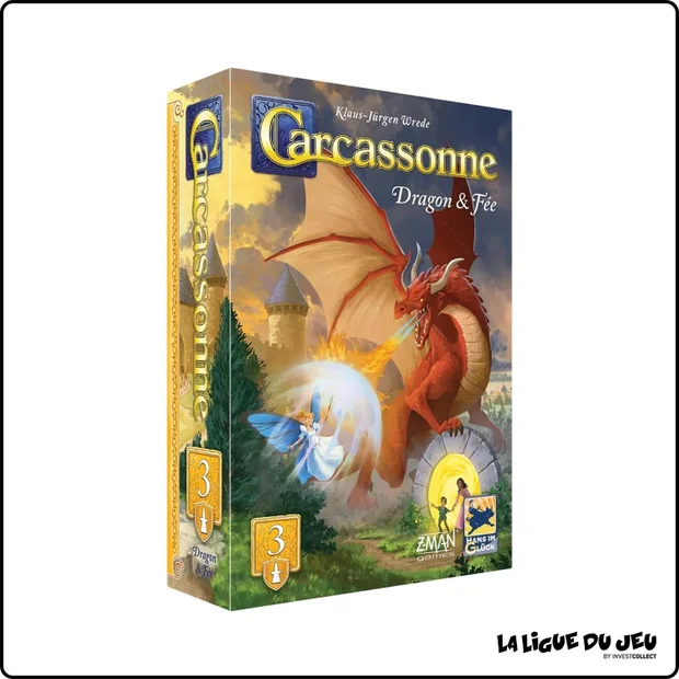 Carcassonne - Extension 3 : Dragon & Fée - 2025