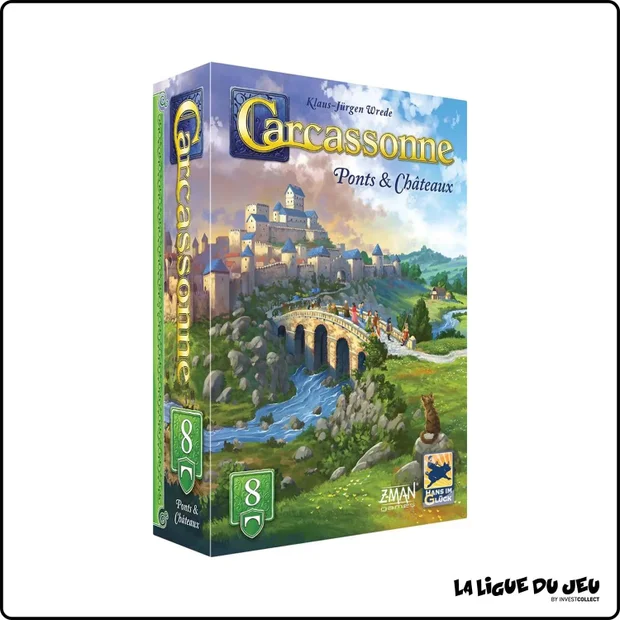 Carcassonne - Extension 8 : Ponts & Châteaux - 2025