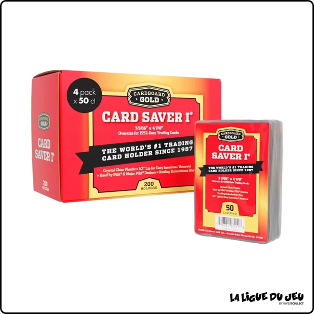 Card Saver - CardBoard Gold - Card Saver I - par 200