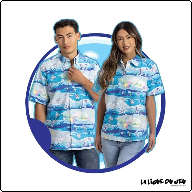 Chemise Pokemon - Play! Pokemon - World Championships 2024 Honolulu - Tropical Shirt