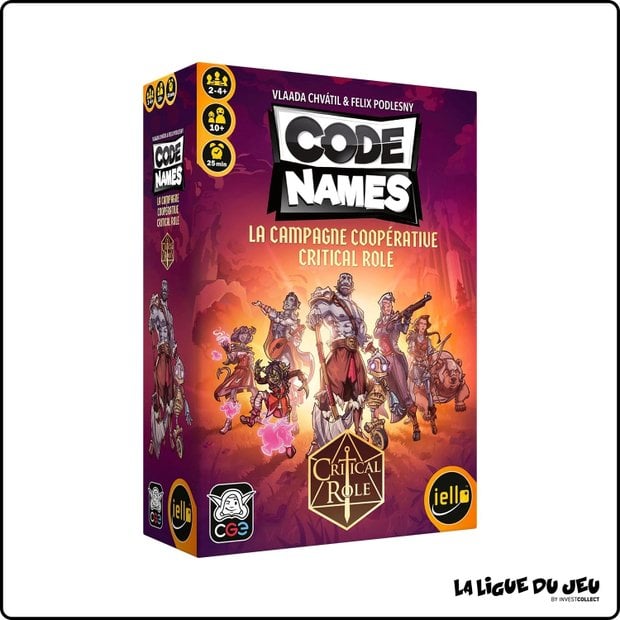 Codenames - La Campagne Coopérative Critical Role