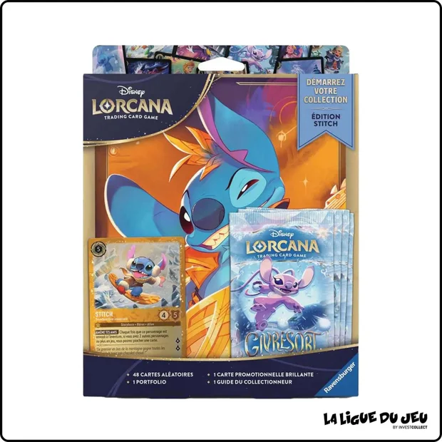 Coffret - Lorcana - Chapitre 11 - Givresort - Coffret Démarrage Stitch - Scellé - Français
