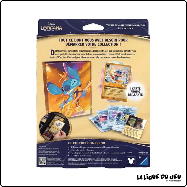 Coffret - Lorcana - Chapitre 11 - Givresort - Coffret Démarrage Stitch - Scellé - Français