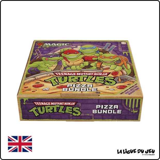 Coffret - Magic the Gathering - Les Tortues Ninja - Pizza Bundle - Scellé - Anglais
